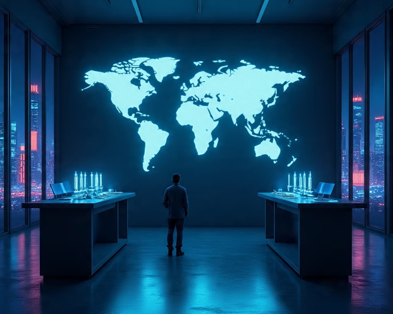 Team & Visits Maps